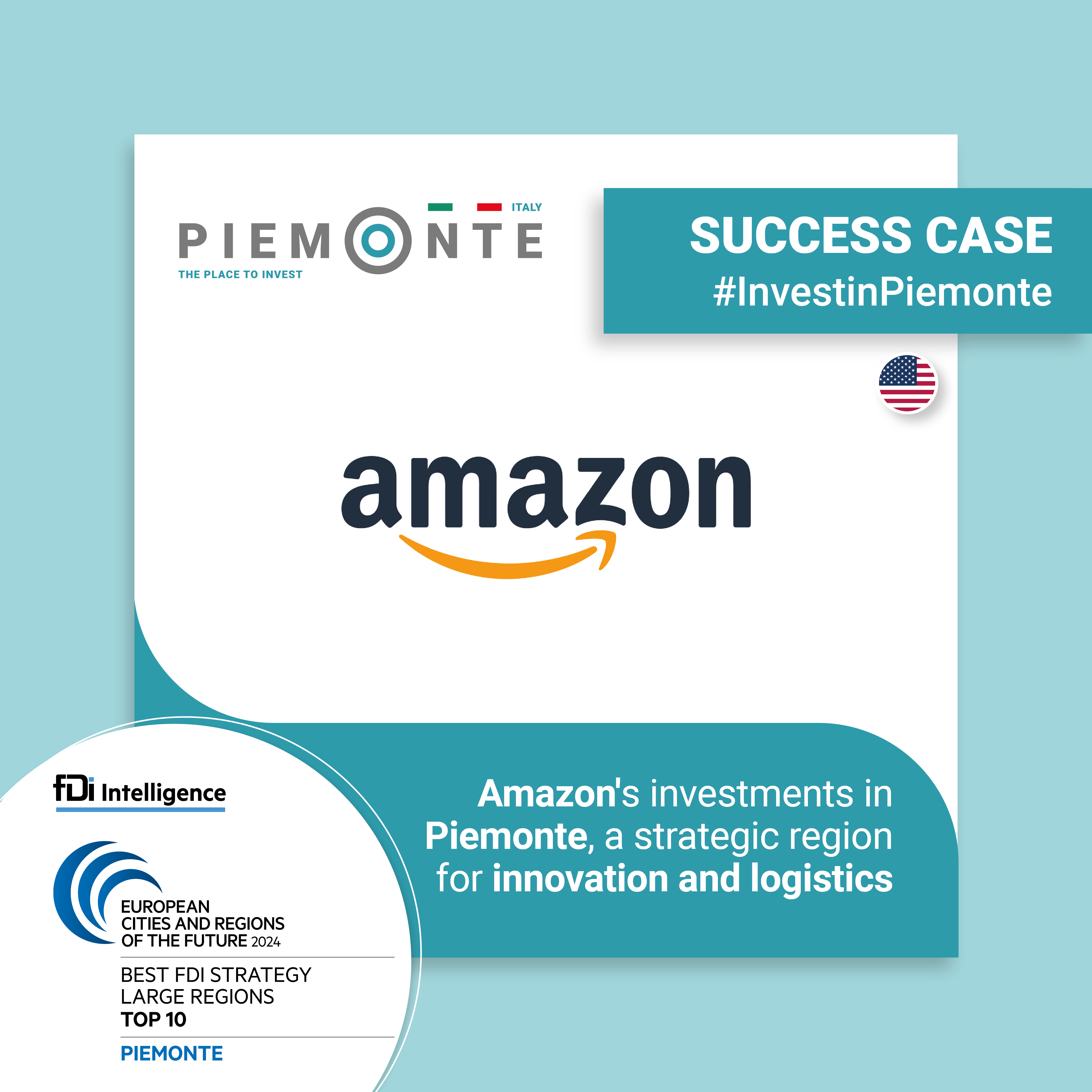 Amazon investment in Piemonte 