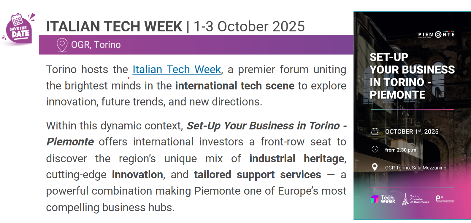 Piemonte Investment Success Cases